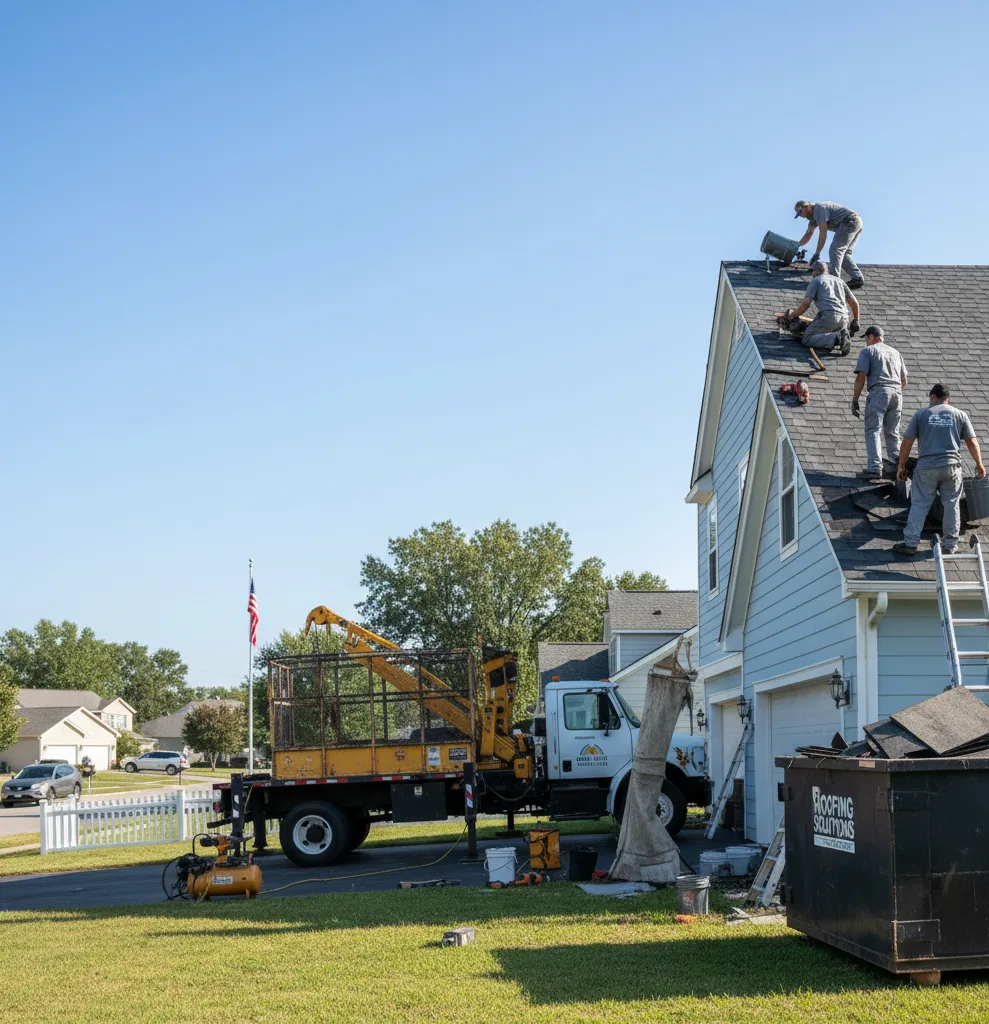 Roof Repair in Vadnais Heights